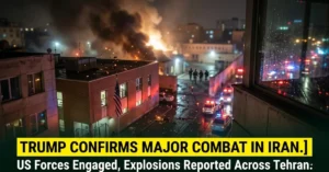 US Attacks Iran 2026: Tehran Explosions