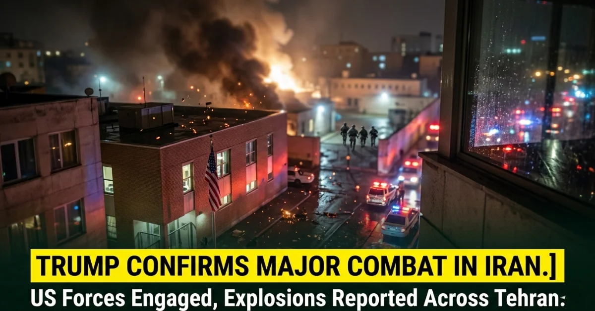 US Attacks Iran 2026: Tehran Explosions