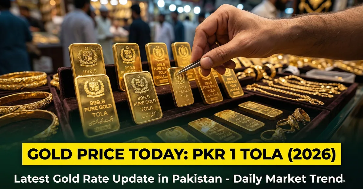 1 Tola Gold Price in Pakistan Today 2026