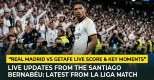 real madrid vs getafe live