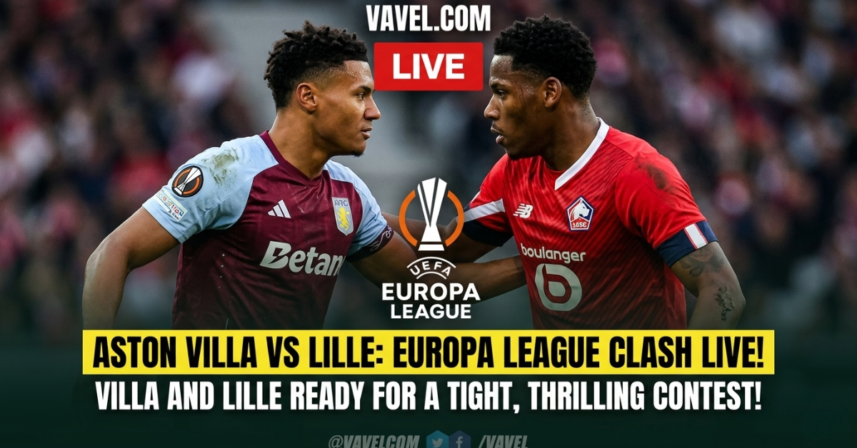 Aston Villa vs Lille UEFA Europa League