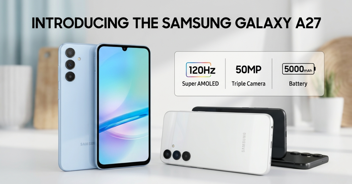 Samsung Galaxy A27 Renders