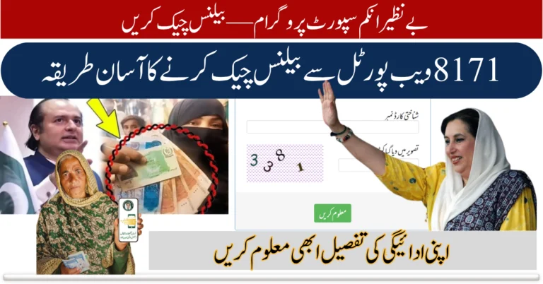 BISP 8171 Online Check Balance 2026