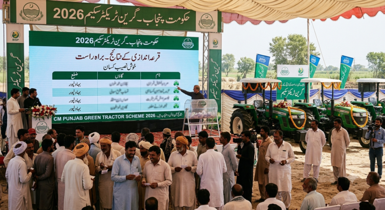 CM Punjab green tractor scheme 2026 balloting result Check